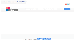 Desktop Screenshot of inprint.com.br