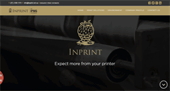 Desktop Screenshot of inprint.net.au