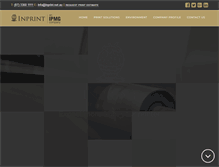 Tablet Screenshot of inprint.net.au